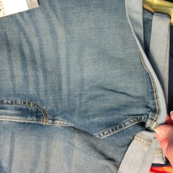 Lee riders women's blue jeans short Sz 10 Medium - Picture 14 of 17